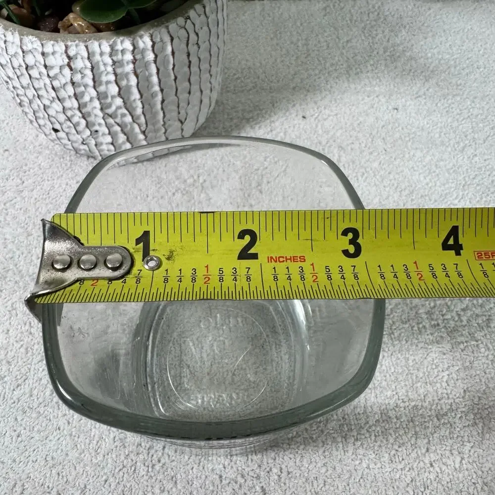 Jack Daniels Old No.‎ 7 Brand Square 8oz Low Ball Tumbler Rocks Glass